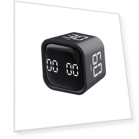 Rotating Pomodoro Timer Desk Productivity Timer — Efficiency Tools, Comfort Homeware