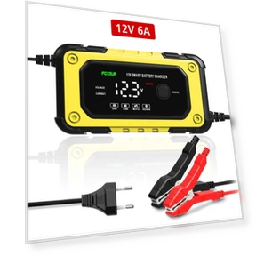 Smart Battery Charger for Auto Moto Lead-Acid AGM Gel VRLA — Chargers, IKEA Supermarket