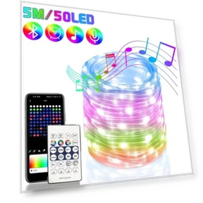 Smart USB Bluetooth App Control LED String Lights — String Lights, LanZhong LED