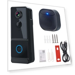 Smart Video Doorbell with Wireless Camera — Smart Home Security, Build My Home