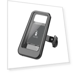 Waterproof Smartphone Stand with USB and 15W Wireless Charging — Chargers, Build My Home