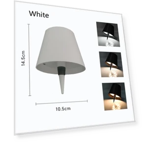 Wireless LED Desk Lamp with Touch Sensor — Study & Desk Lighting, Build My Home