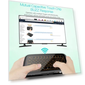 Air Mouse Keyboard with USB Dongle Receiver — Keyboards, Super Featured