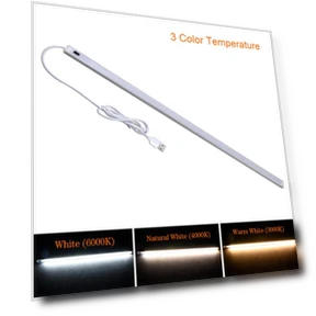 Aluminium LED Bar Light with Hand Scan Sensor — Overhead Lighting, Build My Home