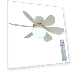 Ceiling Fan with Remote Control and LED Light — Ceiling Fans, Build My Home