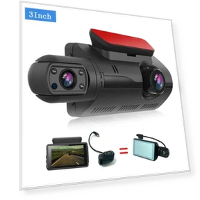 Dual Lens Car Dash Cam — Dashboard Cameras, JOHO