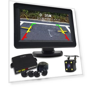 Parking Video Sensors with Rearview Camera Input — Rearview Safety Systems, A Surname Home