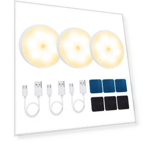 PIR Motion Sensor LED Night Light — Night Lights, Rainbow Rain