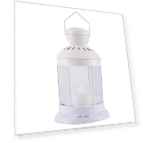 Smart Bluetooth Speaker with LED Night Light — Portable Audio, Cozy Cottage-Relax
