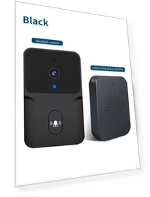 Smart WiFi Video Doorbell — Smart Home Security, Cozy Cottage-Relax