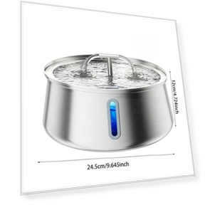 Transparent Touch Water Dispenser for Dogs — Feeding Supplies, Good Household Items