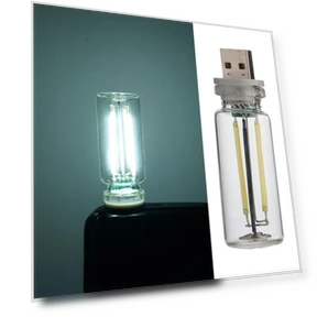 USB Touch Control LED Edison Bulb Night Light — Night Lights, JOHO - CarGear