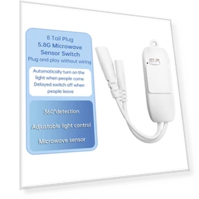 Automatic Lighting Microwave Radar/Manual Scanner Induction Sensor Switch — Dimmer Switches, Stone Home
