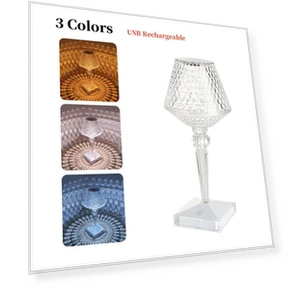 Crystal Table Lamp — Desk & Table Lighting, Build My Home