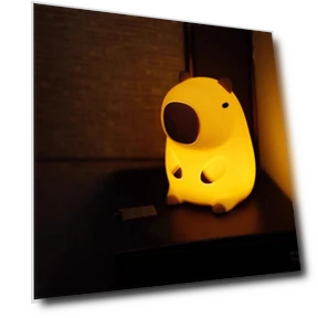 Cute Capybara Night Light — Night Lights, Exquisite goods home furnishing
