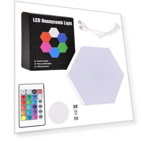 Hexagonal Wall Light — Wall Lighting, Build My Home