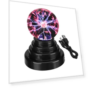 Magic Crystal Plasma Ball Touch LED Night Light — Night Lights, Home Of Auto Parts