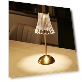 Modern LED Crystal Table Lamp — Desk & Table Lighting, LIN-Home