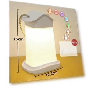 RGB 3-Color LED Night Light with Touch Dimming — Night Lights, Home Of Auto Parts
