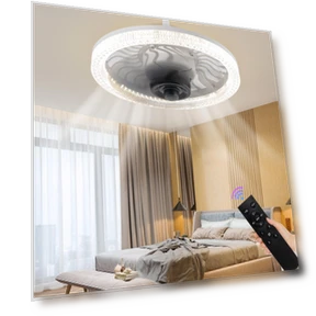 Smart LED Ceiling Fan with Remote Control — Ceiling Fan Lighting Solutions, Luminaire Lighting Mall