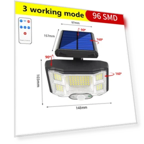 Solar LED Light Outdoor Motion Sensor — Outdoor Security & Flood Lighting, Home Of Auto Parts