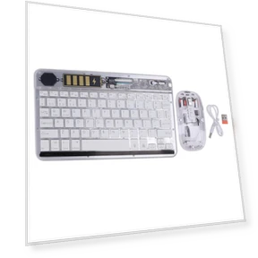 Ultra-Thin Silent Wireless Keyboard with RGB Backlight — Keyboards, ZuiyouHome1