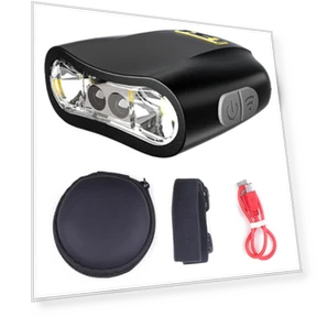 Waterproof Cap Visor Light with Power Display and Motion Sensor — Flashlights, Super Star Mall
