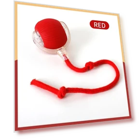 Automatic Rolling Ball Pet Toy with Artificial Tail — Cat Playthings, Simplistic Living Home