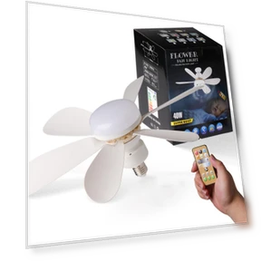 Ceiling Fan with Light and Remote Control — Ceiling Fans, Home Textile Home Decoration