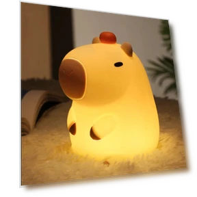Cute Capybara Night Light — Night Lights, HIMO Group