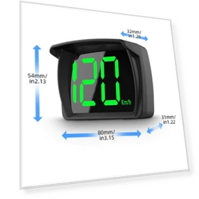 Digital Speedometer with Projection Display — Speedometers, Rustic Elegance House