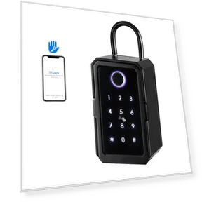 Electronic Key Box with Fingerprint Password, IC Card, Bluetooth — Smart Home Security, Super Dream Home