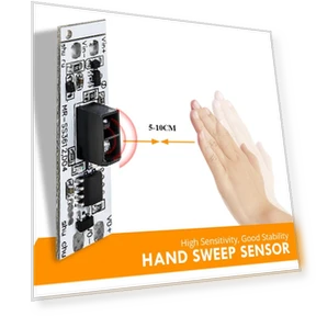 Finger Hand Sweep PIR Motion Sensor Switch Module — Motion Actuated Switches, Build My Home