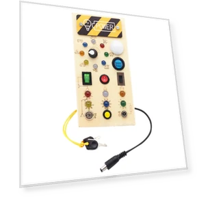 Montessori Busy Board — Infant & Early Childhood Playthings, Happy Home Mall