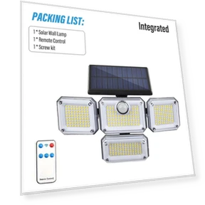Outdoor Solar Light with Motion Sensor — Outdoor Security & Flood Lighting, Build My Home