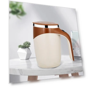 Portable Smart Automatic Magnetic Stirring Mug — Beverage Warmers, WIKHOSTAR