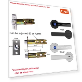 Smart Door Lock Pen with Key Card and Fingerprint — Locks, HIMO Group