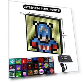 Smart LED Matrix Pixel Display — LED Strips, Cozy Cottage-Relax