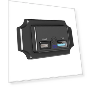 Universal Car Charger with Touch Switch — Chargers, Rustic Elegance House