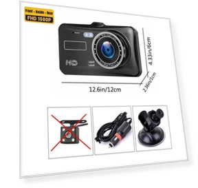 4-inch 1080P Car Dash Cam — Dashboard Cameras, Home Of Auto Parts