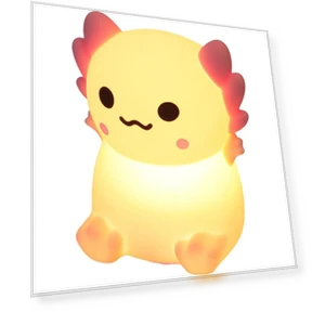 Cute Axolotl Night Light — Night Lights, AE Selection