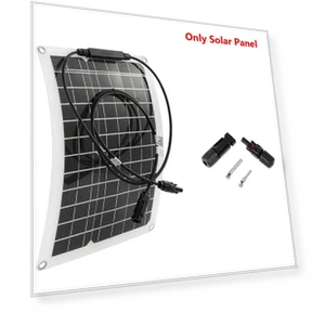 Flexible Solar Panel Charger with Dual USB — Chargers, Happy Home Mall