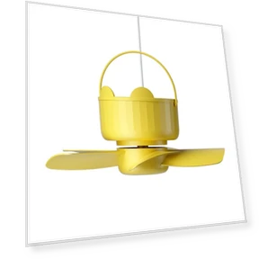 Portable Ceiling Fan with Remote Control — Ceiling Fans, Stone Home