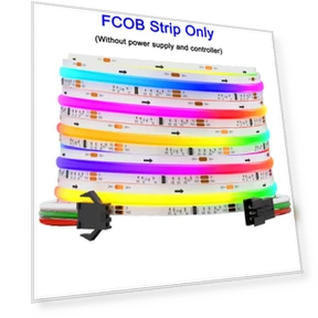 Smart Bluetooth SPI FCOB RGB LED Strip Kit — LED Strips, AE Selection
