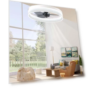 Smart Ceiling Fan with Lamp — Ceiling Fans & Accessories, Seahorse Home