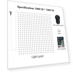 Smart Curtain String Light DIY Picture Text Led Display — String Lights, AE Selection