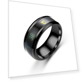 Smart Multifunctional Stainless Steel Couple Ring — Smart Rings, Discount product