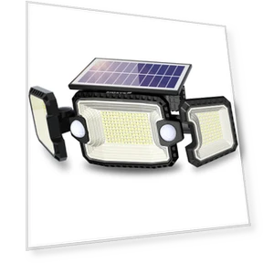 Solar 305 LED Lights with Double Motion Sensor — Outdoor Security & Flood Lighting, AE Selection