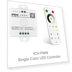 Ultra-thin Touch SPI PWM LED Remote Control — Remote Controls, AE Selection