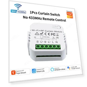Wi-Fi Smart Curtain Switch Module — Smart Home Modules, Super Dream Home